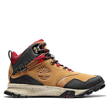 Timberland Férfi Garrison Trail Mid Cut Túrabakancs Barna